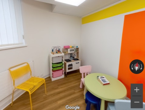 Kinderarztpraxis Google Street View
