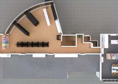 3D MATTERPORT Grundriss OG - oben
